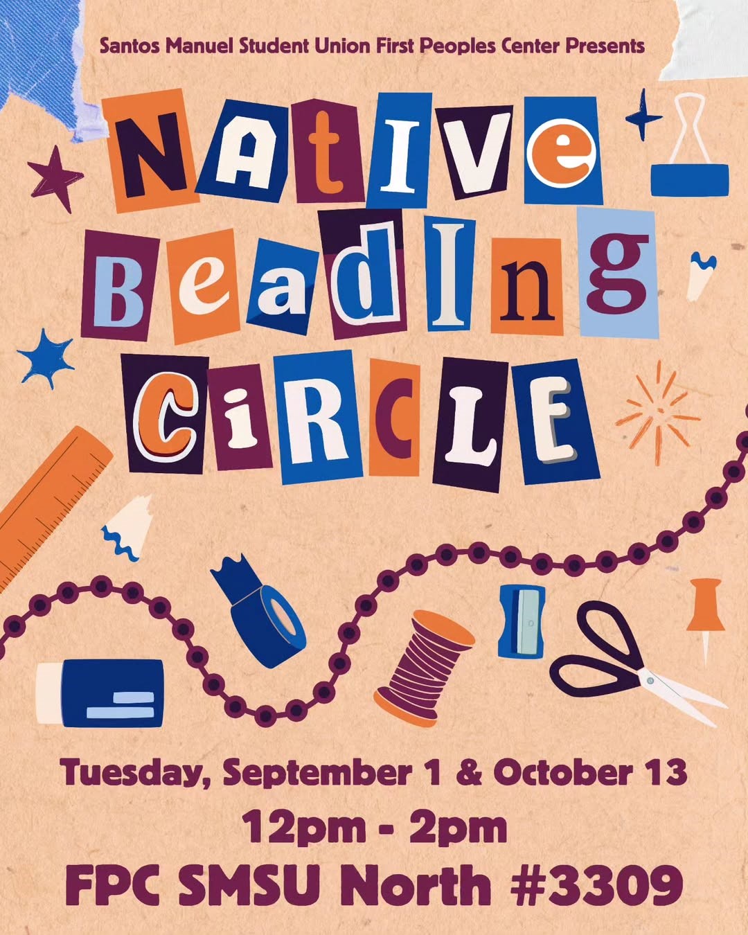 Beading Circle on 2026-10-13 12:00:00