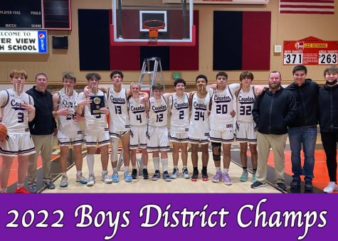 The Boys Basketball Wins District Championship